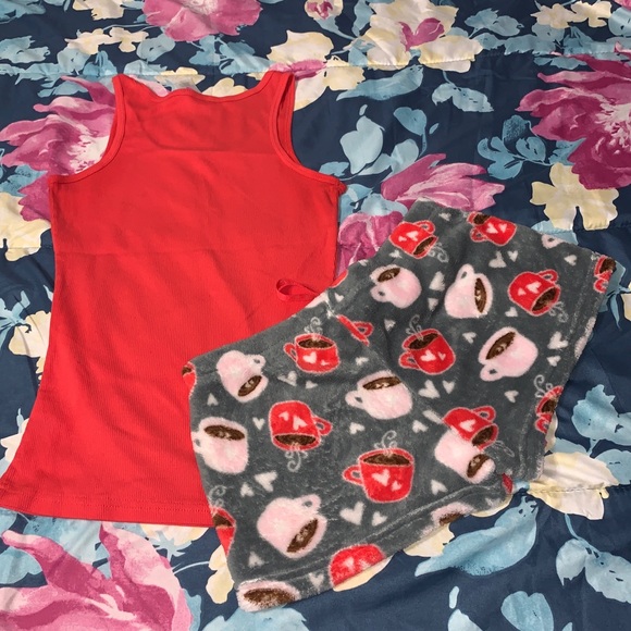 Only wake up for coffee pjs set! - Picture 3 of 5